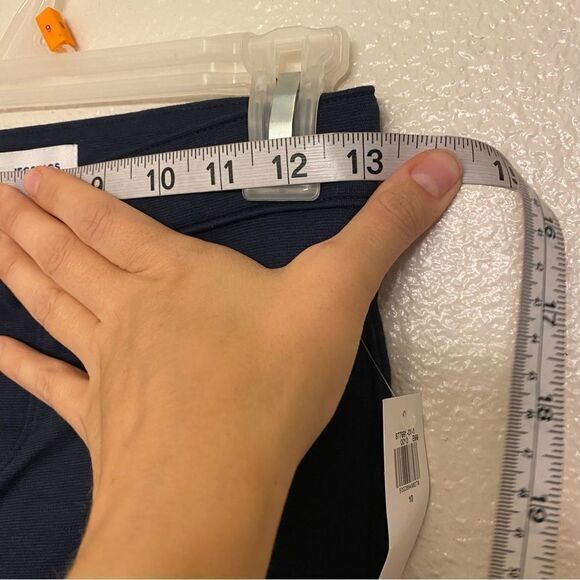 Old Navy Girls blue school UNIFORM pants jeggings soft ponte stretch knit 10 NEW - Picture 7 of 11